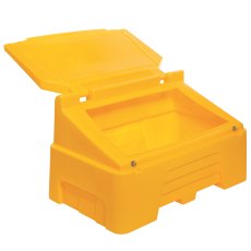 400 Litre Plastic Grit Bin, Yellow