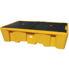 Double IBC Pallet Bund Yellow/Black