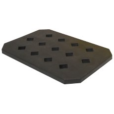 Spill drip tray with grate, 22 Litre