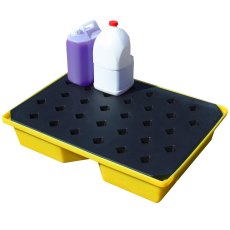 Spill drip tray with grate, 43 Litre
