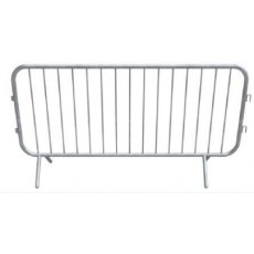 Steel Temporary Pedestrian/Crowd Barrier, 2300mm