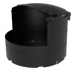 3000 Litre Round Water Tank, Non Potable