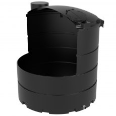 6000 Litre Round Water Tank, Non Potable