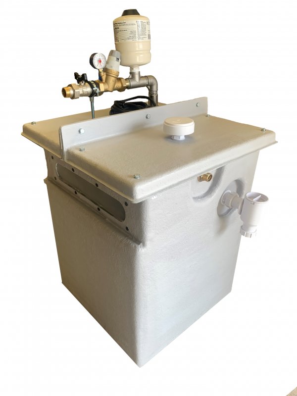 187 Litre Single Pump CAT 5 Booster Set Tanks Direct