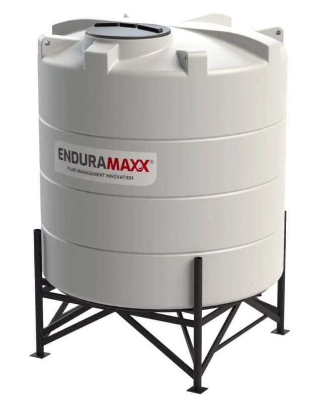 Enduramaxx 5200 Litre 15 Degree Cone Tank Natural with Frame