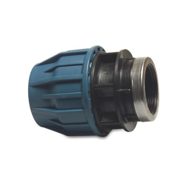 2' BSP to 50mm MDPE compression fitting