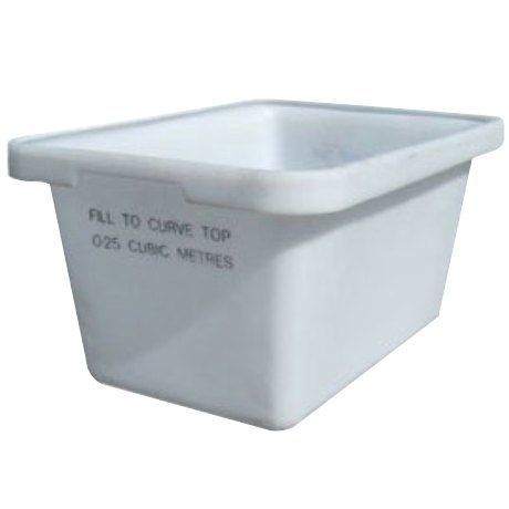 250 litre mortar tub