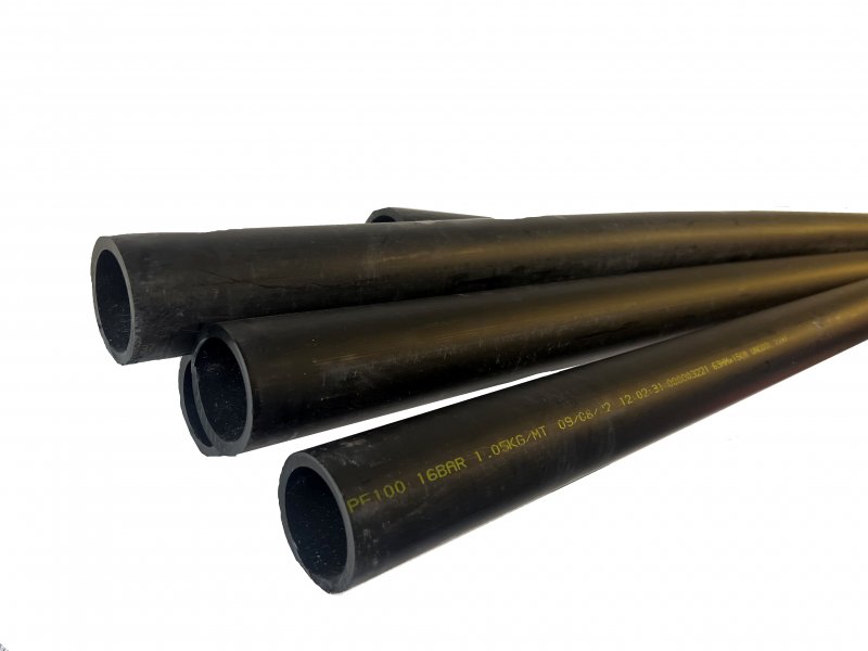 63 mm x 6 mtr MDPE Pipe - straight length