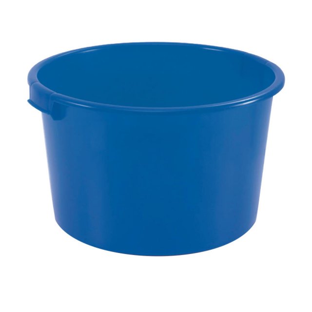 Blue mortar tub