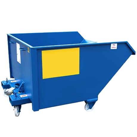 Auto Tipping Skip on Castors, ATS11C