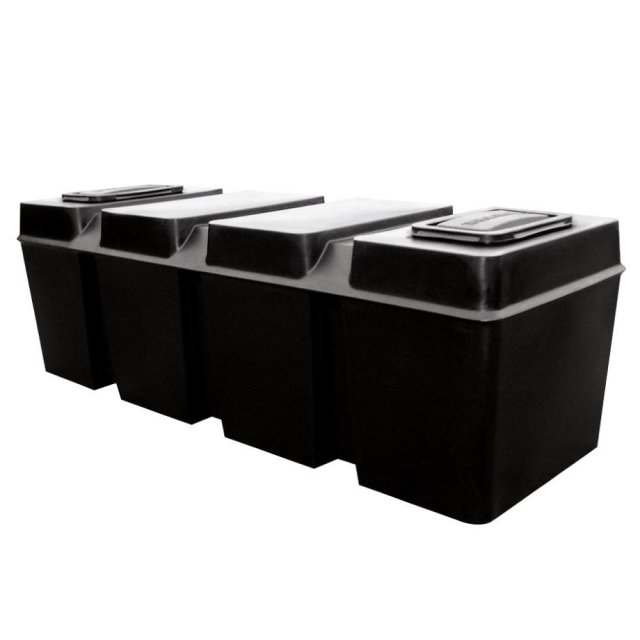 100 Gallon / 455 Litre Cold Water Loft Tank, Low Level, Coffin Tanks