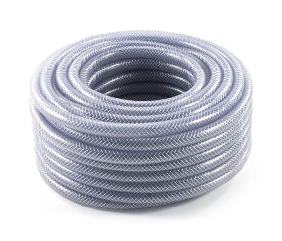 3/4" Clear Braided Hose SOLD PER METRE