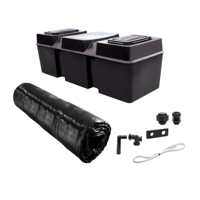 25 Gallon / 114 Litre Low Level, Coffin Cold Water Loft Tank