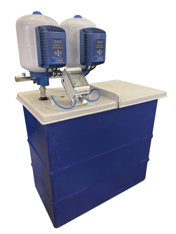 Direct Pumps & Tanks 1050 Litre GRP Water Tank Twin Set Tanks Direct