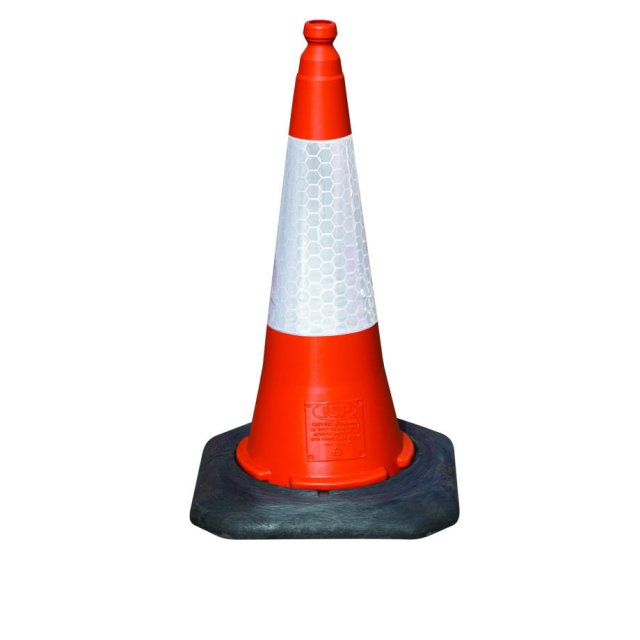 Dominator Traffic cone, 75cm, 2 Piece with Sealbrite Sleeve
