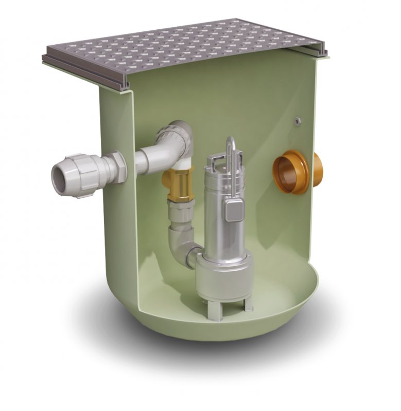 Clearwater 200 Litre Sewage Pumping Station Tanks Direct