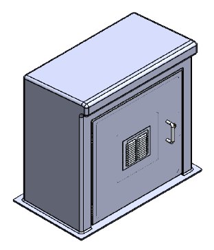 Purewater GRP Booster Set Enclosure PWH-1x0.5x1