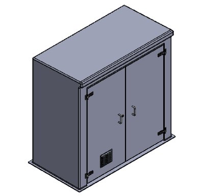 Purewater GRP Booster Set Enclosure PWH-2x1x2