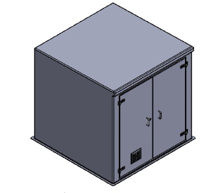 Purewater GRP Booster Set Enclosure PWH-2x2x2