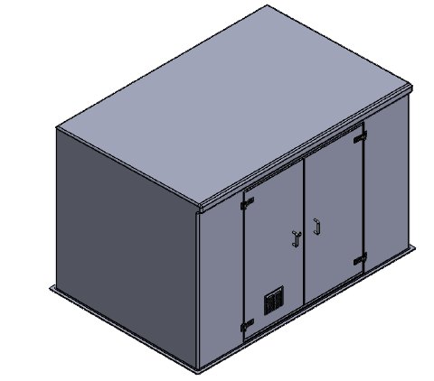 Purewater GRP Booster Set Enclosure PWH-3x2x2
