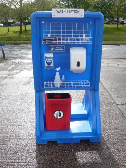 Oaklands Plastics Washpoint - Site Wash Station without Basin