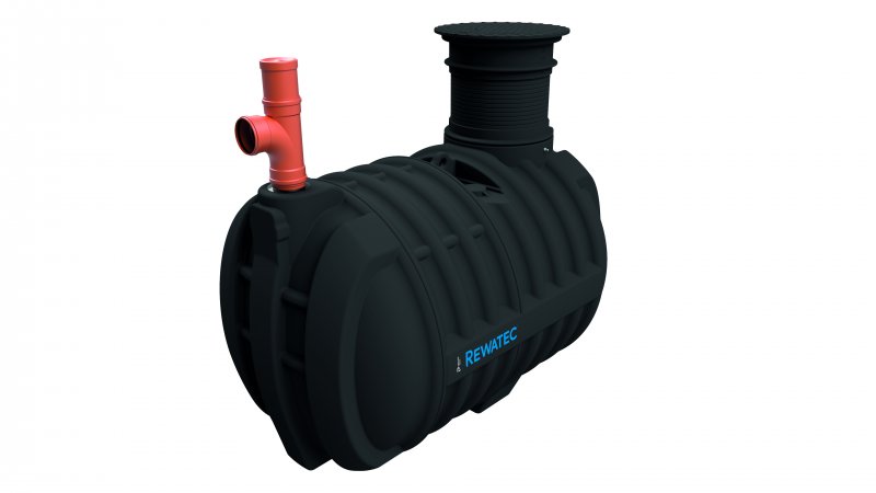 Rewatec Solido Pumped Smart 10 Person Sewage Treatment Plant