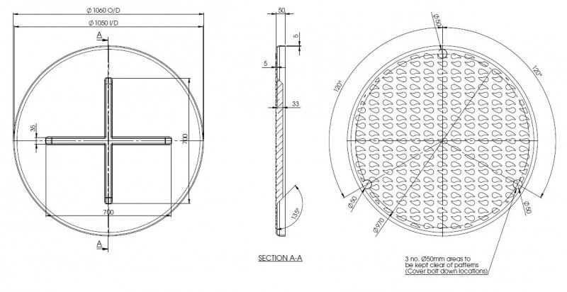 Pump Chamber Cover/Lid