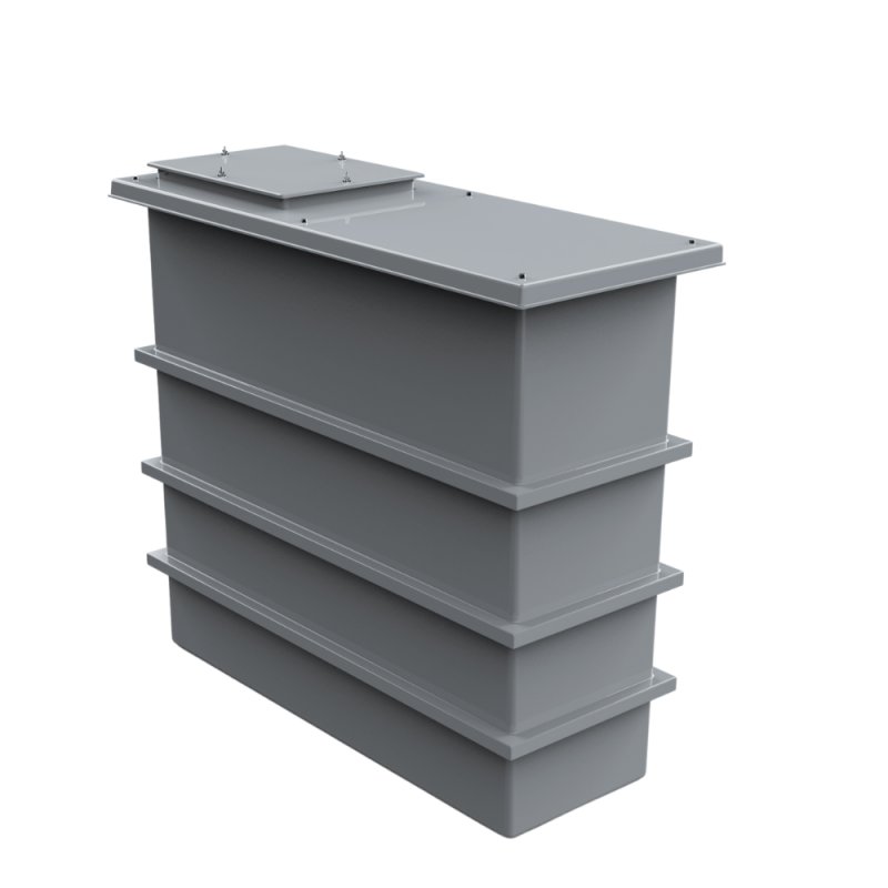 PW1050 1050L One Piece GRP Insulated Water Tank