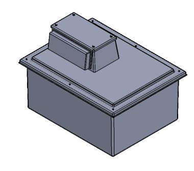 Purewater 680 Litre Type AB Air Gap GRP Water Tank - One Piece Insulated, Cat 5, WRAS