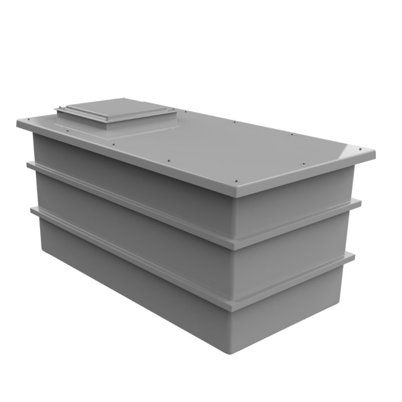 PW2000 2000 Litre GRP Water Tank, Insulated