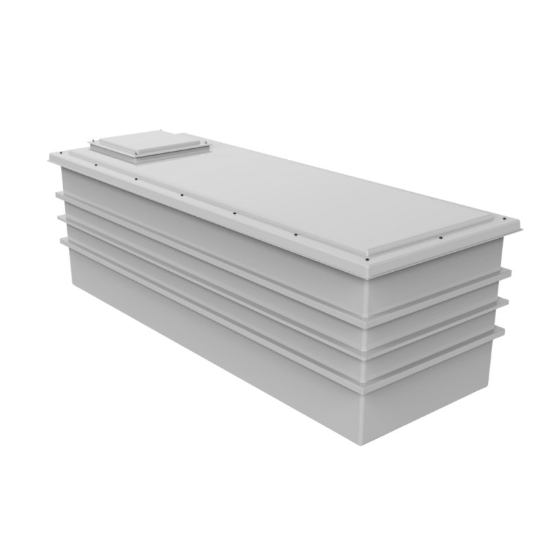 3000 Litres GRP Water Tank - Two Piece Insulated