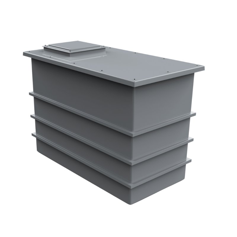 PW3001 3001 Litre GRP Water Tank, Insulated
