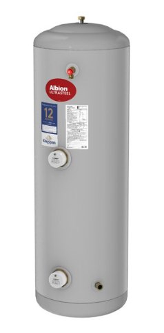 Kingspan Cylinders Kingspan Ultrasteel 150 Litre Direct - Unvented Slimline Hot Water Cylinder