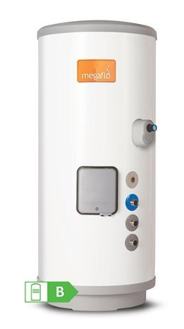 Megaflo Megaflo Eco 125 Litre Slimline Indirect Unvented Hot Water Cylinder