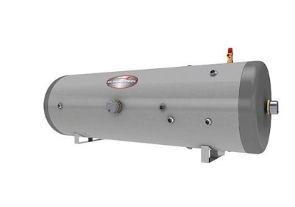 Kingspan Cylinders Kingspan Ultrasteel 210 Litre Indirect - Horizontal Unvented Hot Water Cylinder