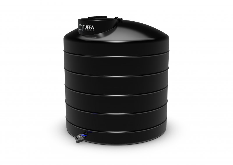 6000 Litre Molasses Tank Black
