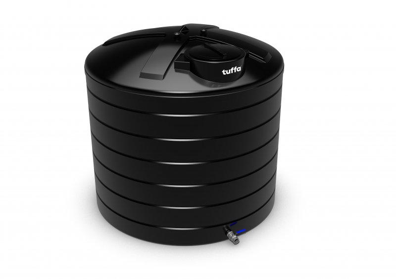 Tuffa 10,000 Litre Molasses Tank Black