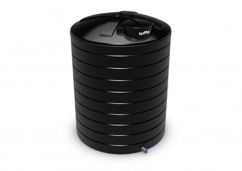 Tuffa 15,000 Litre Molasses Tank Black
