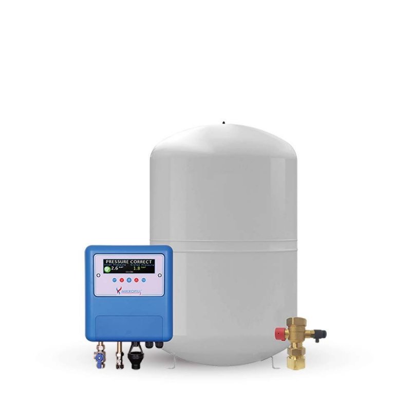 Stuart Turner Mikrofill 50 Pressurisation Set with 50 Litre vessel and Service Valve