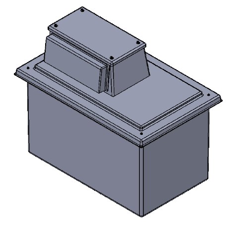 Purewater 454 Litre Type AB Air Gap GRP Water Tank, Insulated, Cat 5