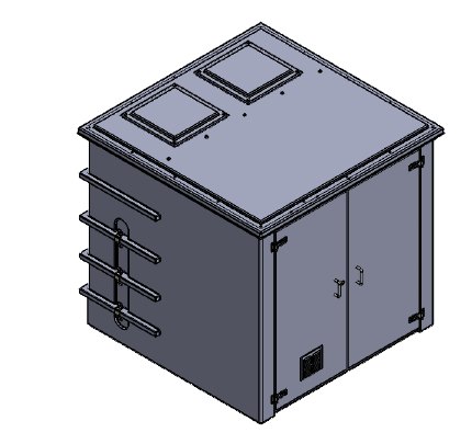 Purewater 3000 Litre GRP Pump Enclosure with built in Tank, AG air gap 8000-3000