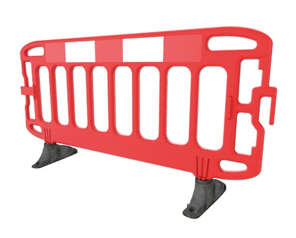 JSP Navigator 2m Road Traffic Barrier with Anti-Trip Feet (40pk Pallet £35.75 per unit)