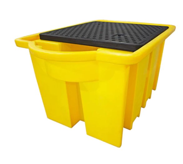 Nestable IBC Spill Pallet with Drip Tray