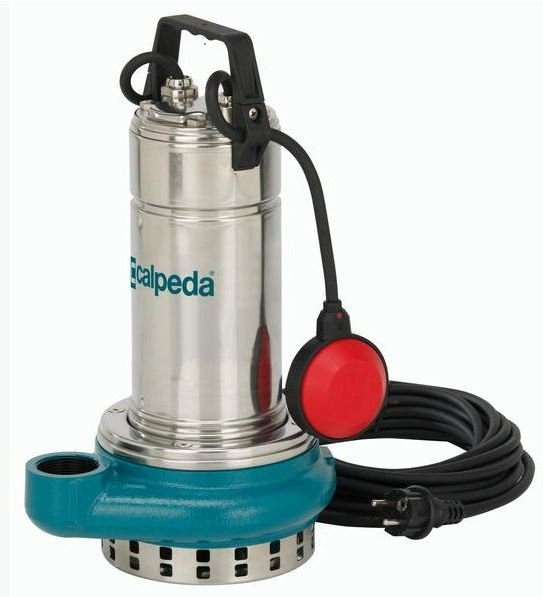 Calpeda GQR 10-10 Submersible Drainage Pump (1 1/2' Vertical Port)