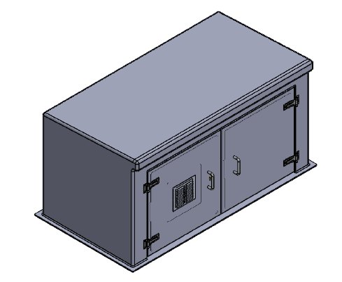 Purewater GRP Booster Set Enclosure PWH-2x1x1