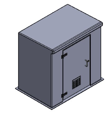 Purewater GRP Booster Set Enclosure PWH-1.5x1x1.5