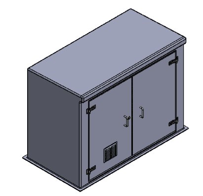 Purewater GRP Booster Set Enclosure PWH-2x1x1.5