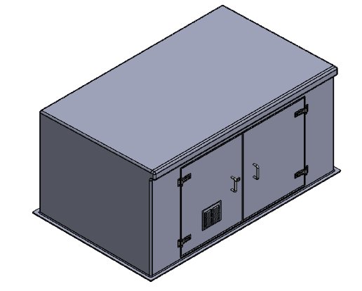 Purewater GRP Booster Set Enclosure - PWH2.5x1.5x1