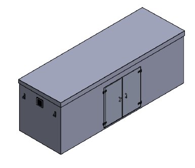 PWHG.6x2x2 GRP Booster Set Grand Enclosure