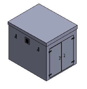 PWHG.2x2.5x2 GRP Booster Set Grand Enclosure